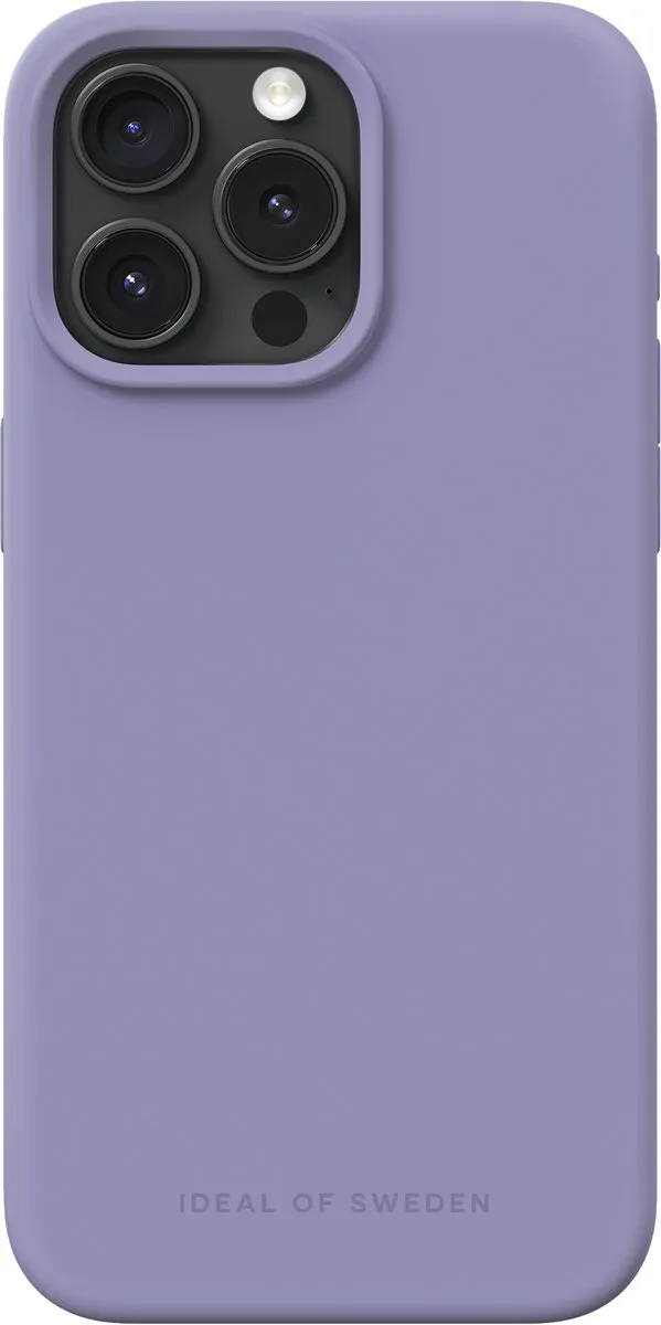 iDeal of Sweden Silicone MagSafe Hoesje iPhone 15 Pro Max - Purple - afbeelding 6 van 6