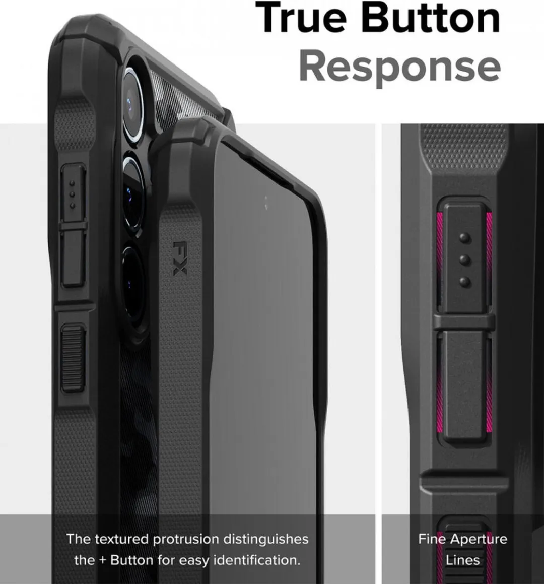 Ringke Fusion X Hoesje Samsung Galaxy A55 - Camo Zwart