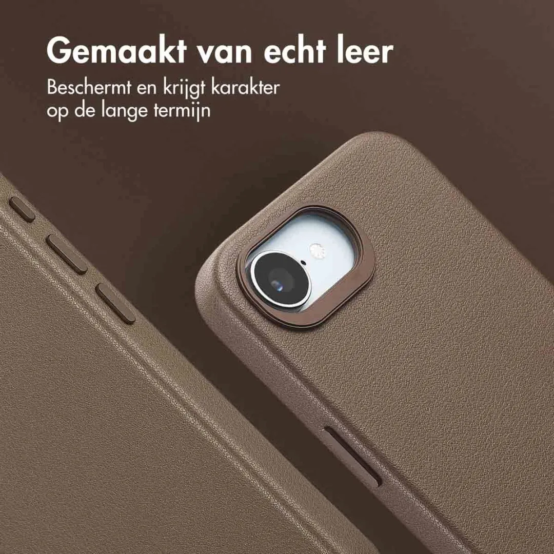 Accezz Hoesje iPhone 16 Coffee Brown - MagSafe