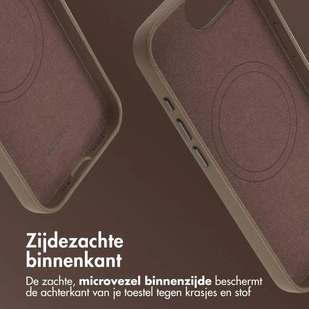 Accezz Hoesje iPhone 16 Coffee Brown - MagSafe