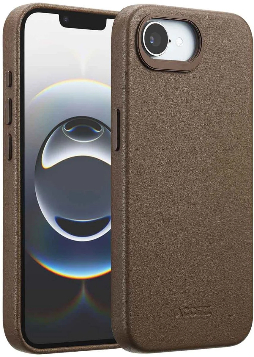 Accezz Hoesje iPhone 16 Coffee Brown