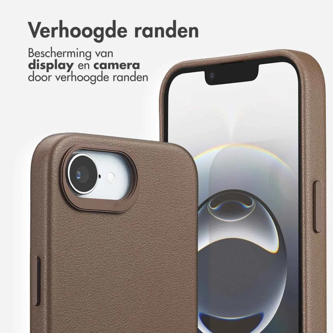 Accezz Hoesje iPhone 16 Coffee Brown - MagSafe