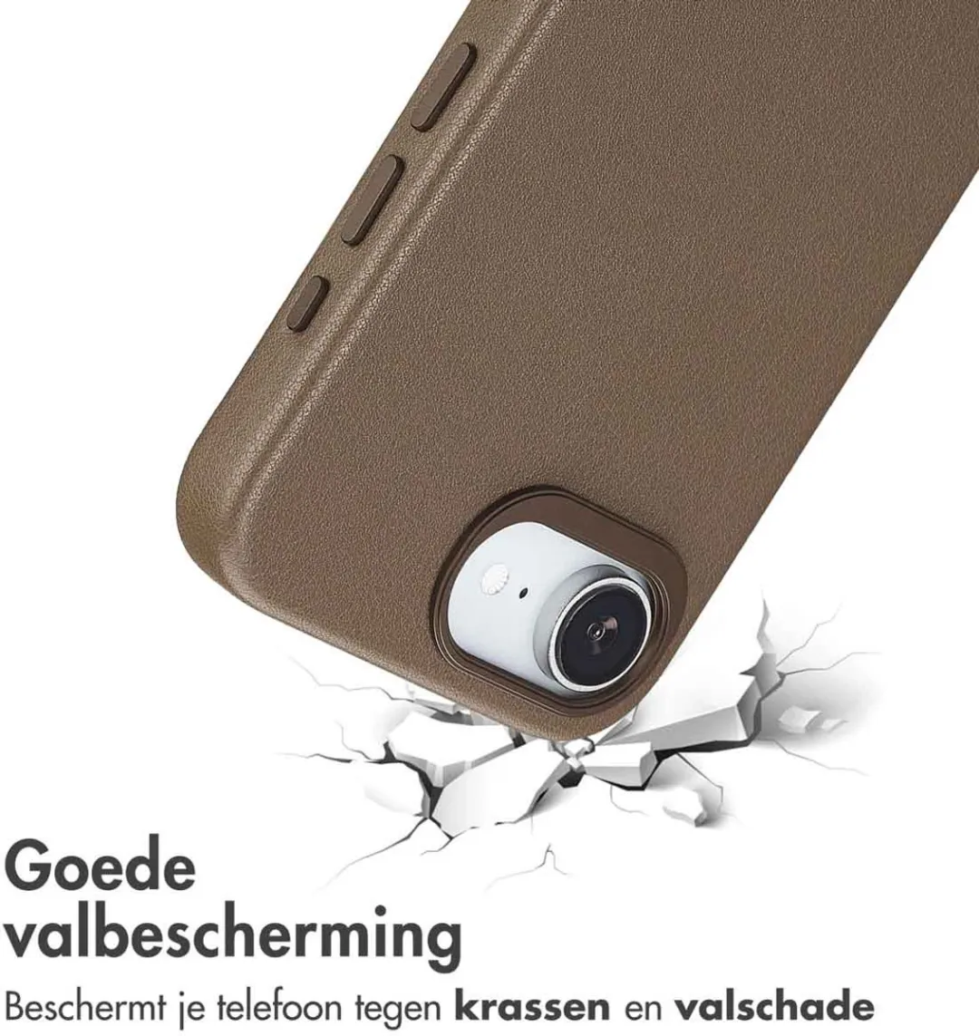 Accezz Hoesje iPhone 16 Coffee Brown - MagSafe