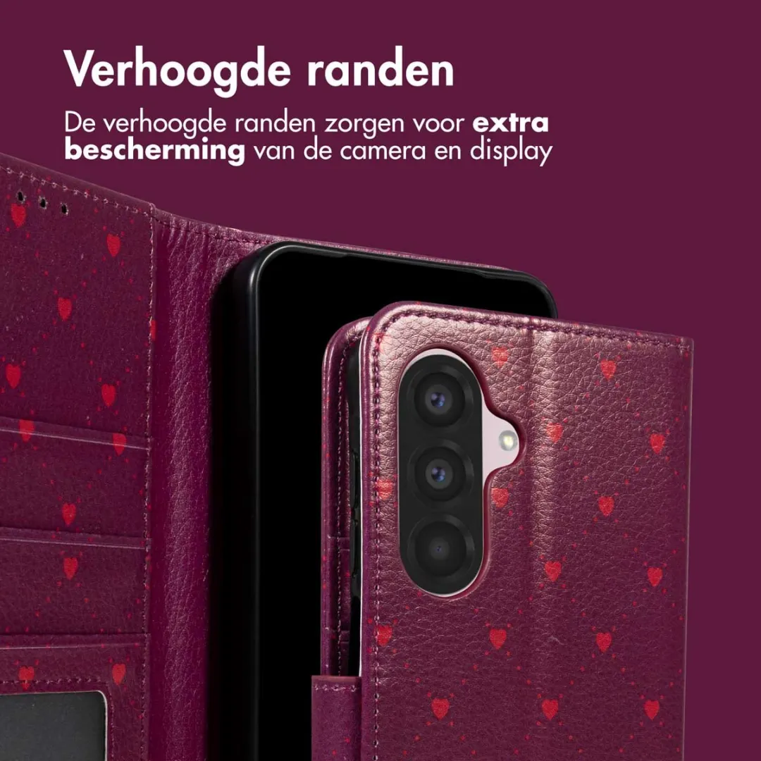 Imoshion Bookcase Hoesje Samsung Galaxy A26 - 3 Pasjes - Rood