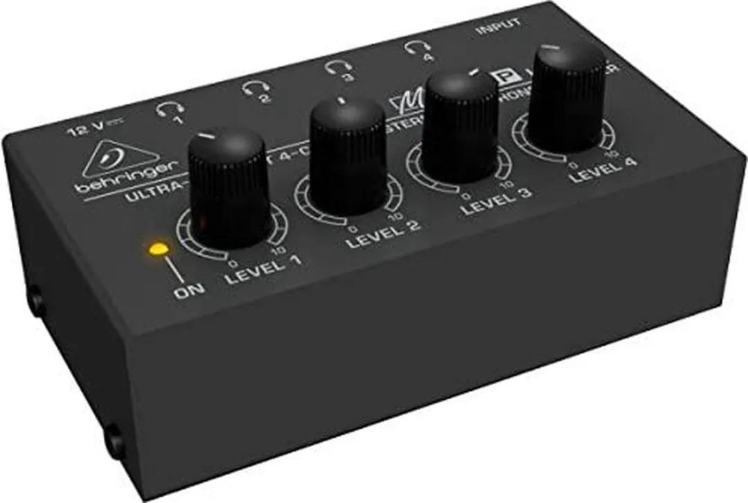 NÖRDIC SGM-204 Microamp HA400 Audioversterker - 4 Kanalen - Zwart
