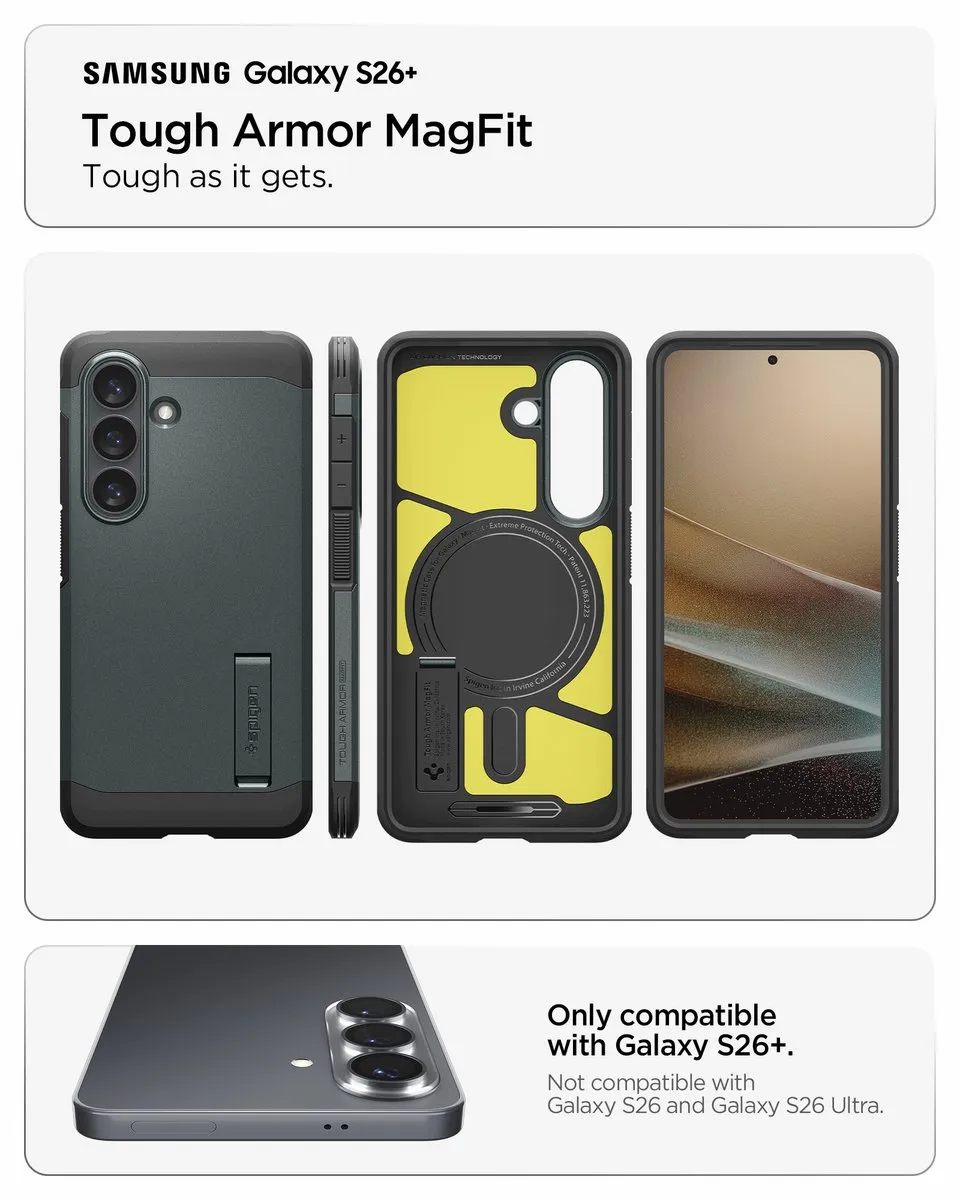 Spigen Tough Armor Backcover S26+ - Abyss Green - 8800283318470