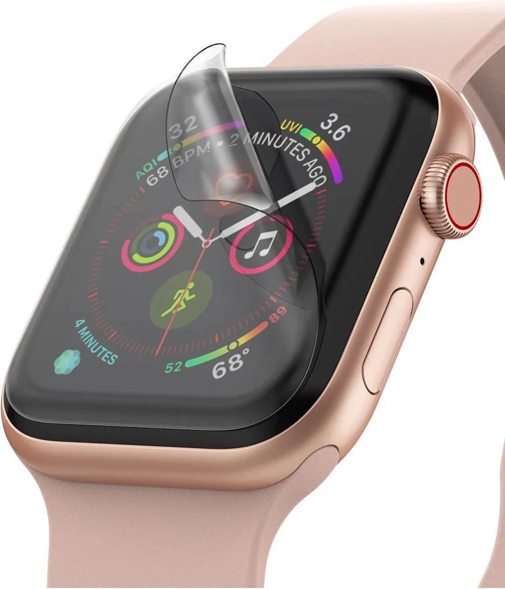 Ringke Easy Flex Screenprotector Apple Watch 41mm - 3 Stuks