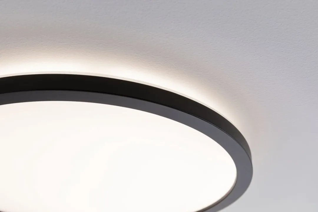 Paulmann Atria Shine LED-paneel 16W 1600lm 3000K - Zwart