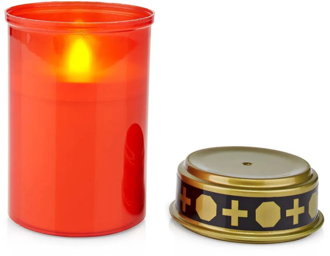 Nedis LED Graflicht Rood 12 Stuks - Mat Glas - Timer 6u/18u