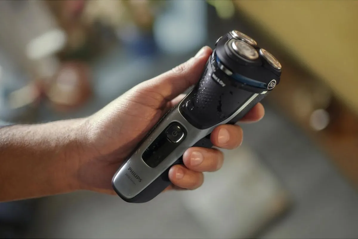 Philips Shaver 3000 Series S3243/12 Elektrisch Scheerapparaat - 3 Mesjes - Zwart/Blauw