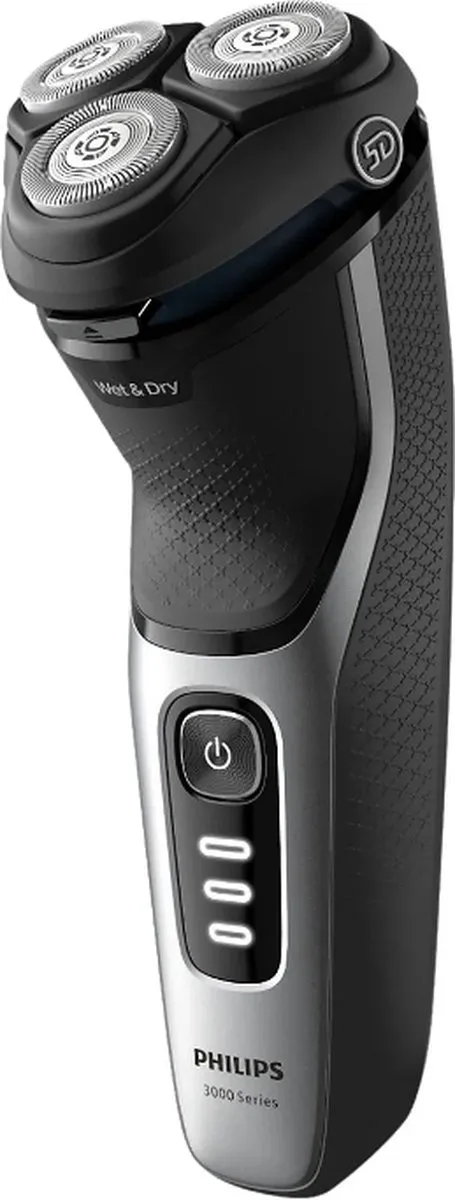 Philips Shaver 3000 Series S3243/12 Elektrisch Scheerapparaat - 3 Mesjes - Zwart/Blauw
