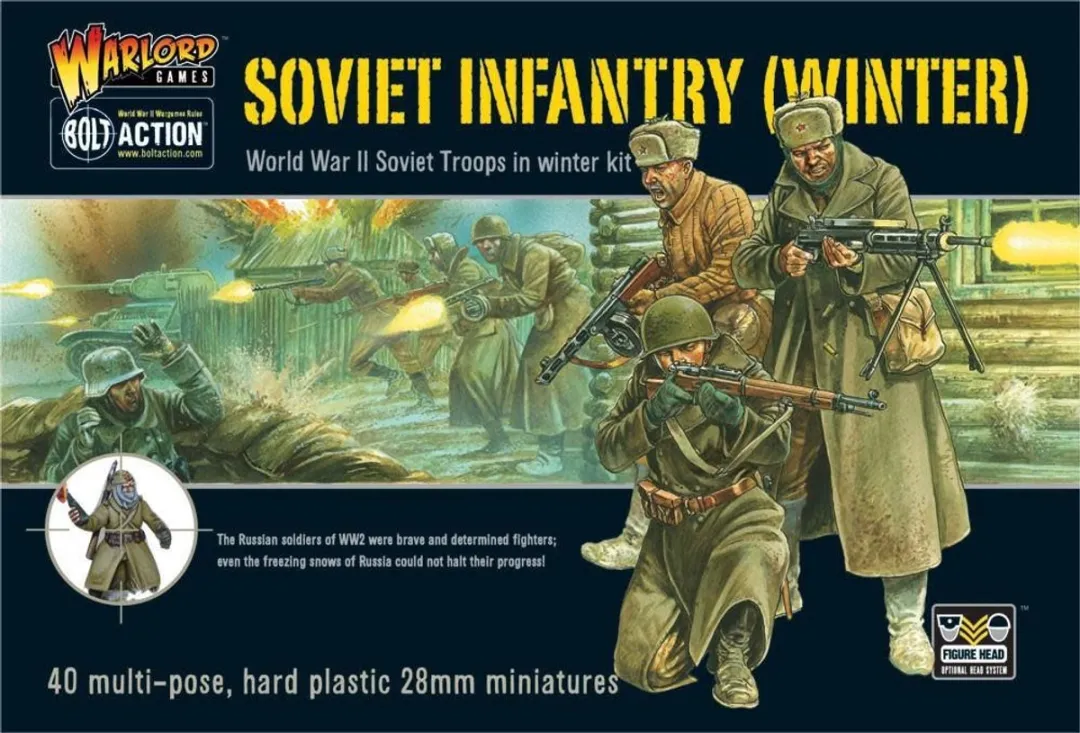 Warlord Games Bolt Action: Soviet Infantry - Russische infanterie voor de winter