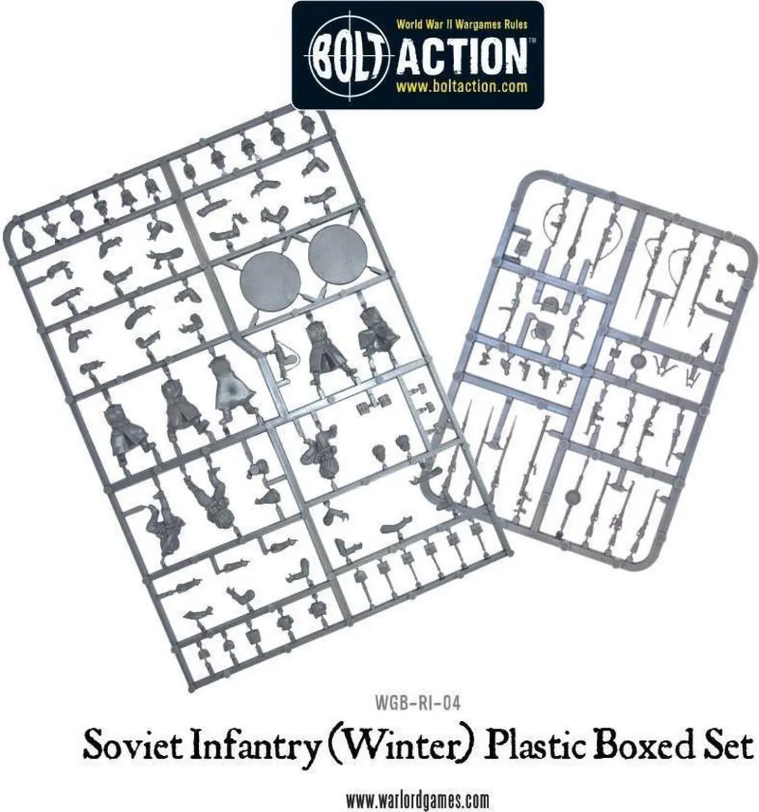 Warlord Games Bolt Action: Soviet Infantry - Russische infanterie voor de winter