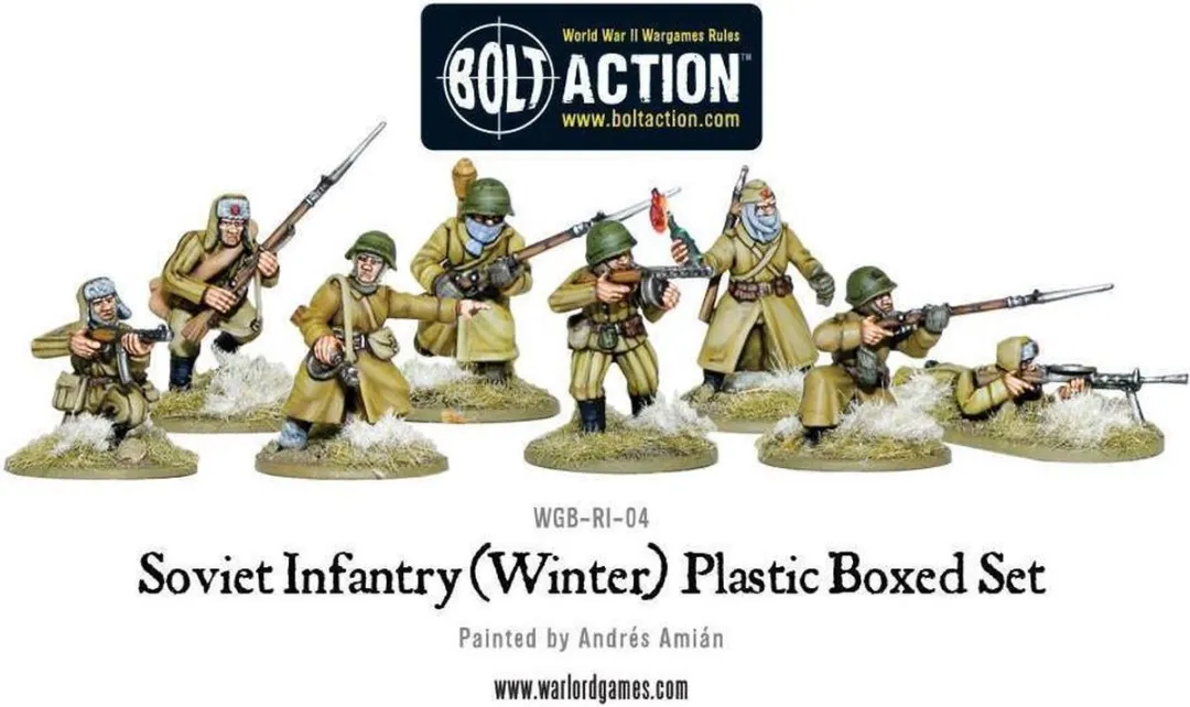 Warlord Games Bolt Action: Soviet Infantry - Russische infanterie voor de winter
