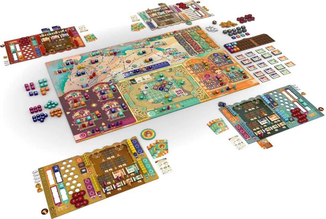 Osprey Games Sankoré Bordspel - 1-4 Spelers