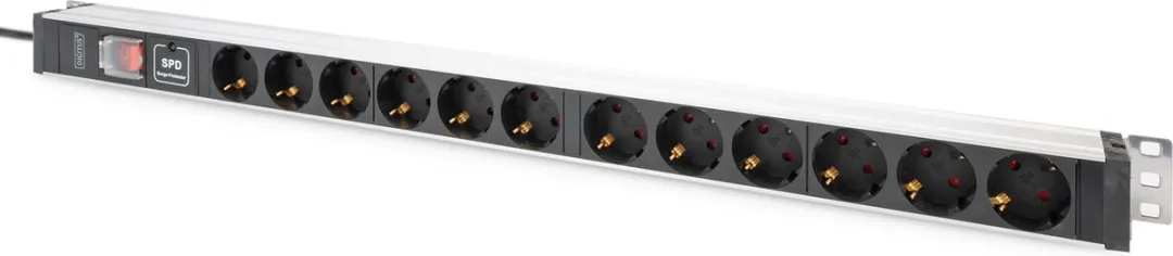 Digitus DN-95435 Patchkast Stekkerdoos 19" 1HE
