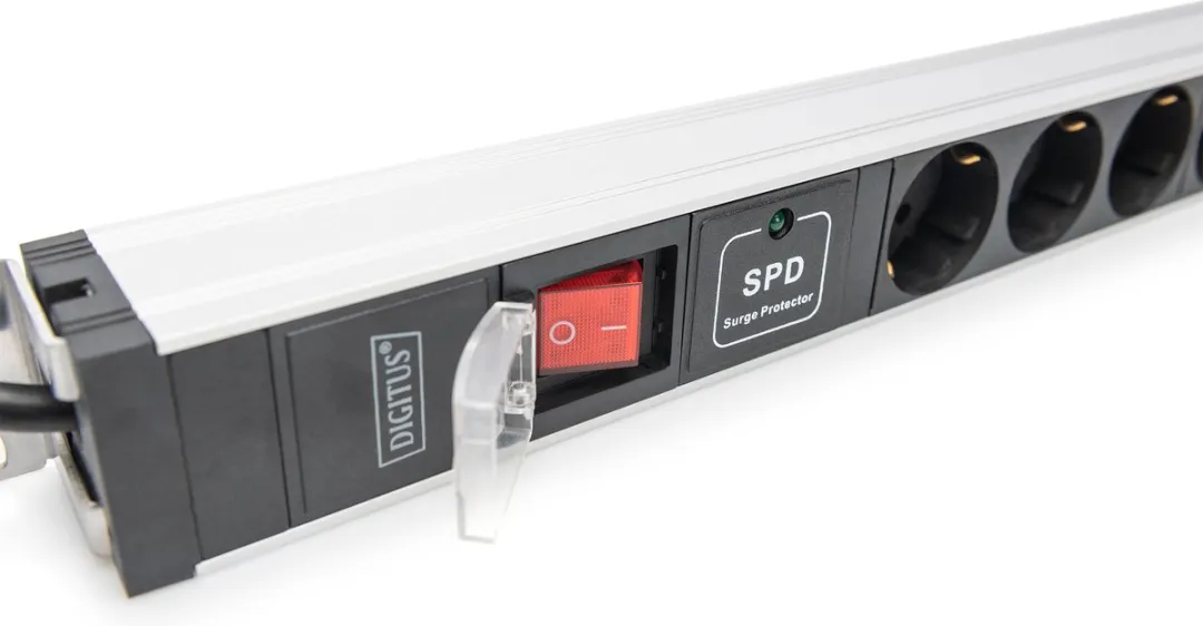 Digitus DN-95435 Patchkast Stekkerdoos 19" 1HE - Geaard - vanaf 300mm