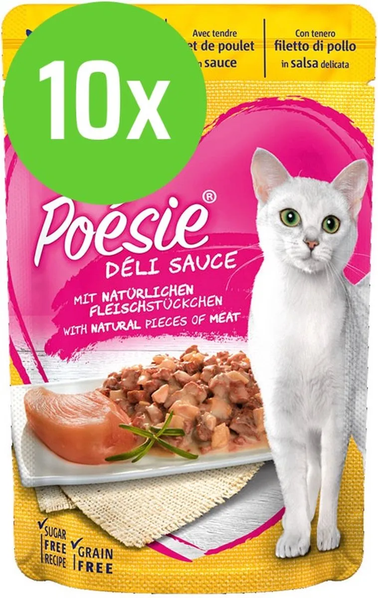 Vitakraft Poésie Déli Sauce Kip 85g