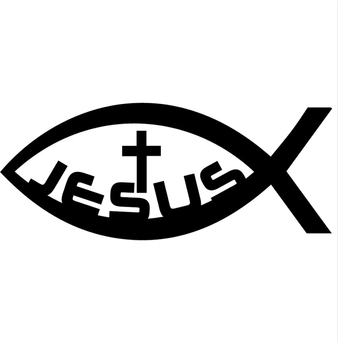 Avery Ichtus Vis Sticker