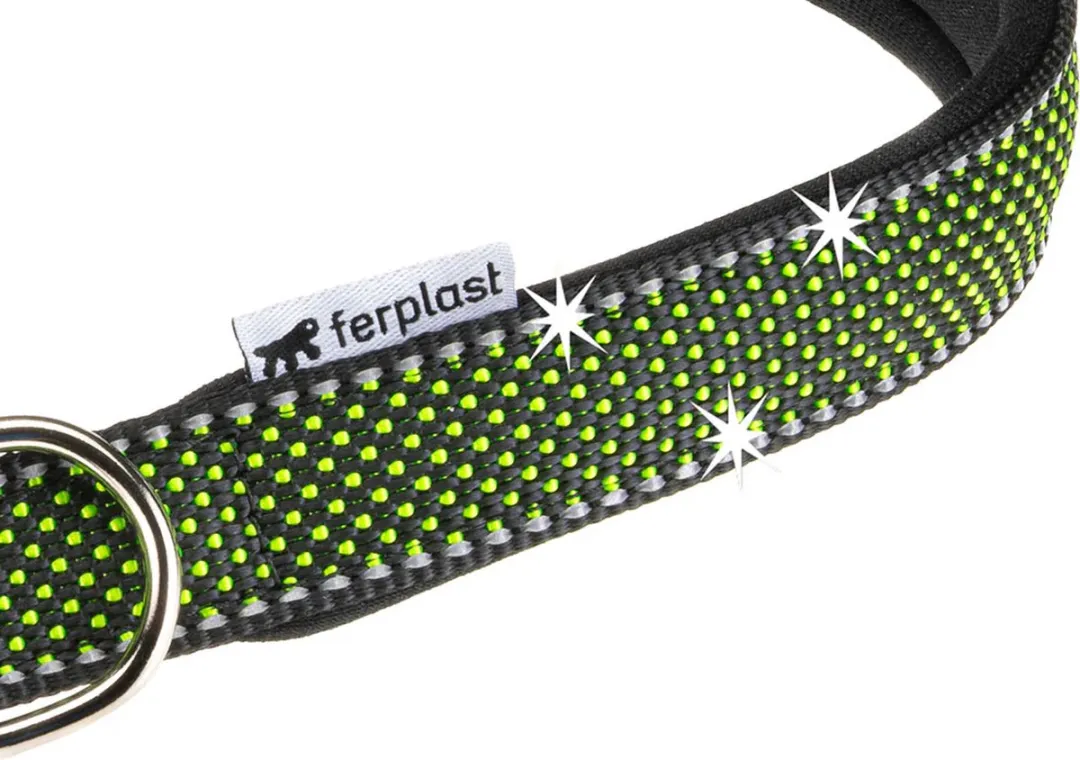 Ferplast Daytona Deluxe Hondenhalsband - Groen - L - 2,5cm