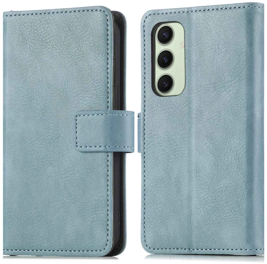 Imoshion Hoesje Samsung Galaxy S24 FE - 3 Pasjes - Lichtblauw