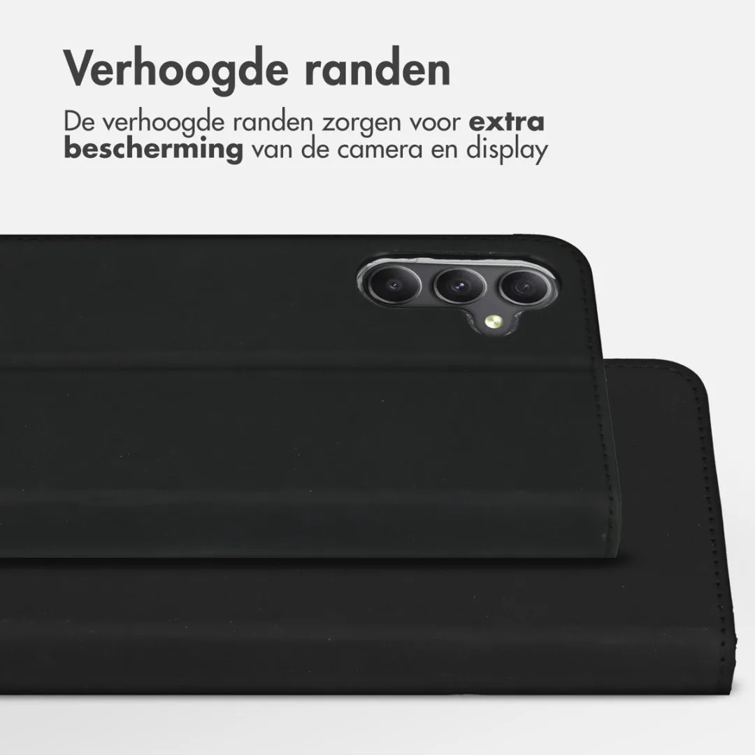Accezz Hoesje Samsung Galaxy A34 5G - Wallet Softcase - 3 Pasjes - Zwart