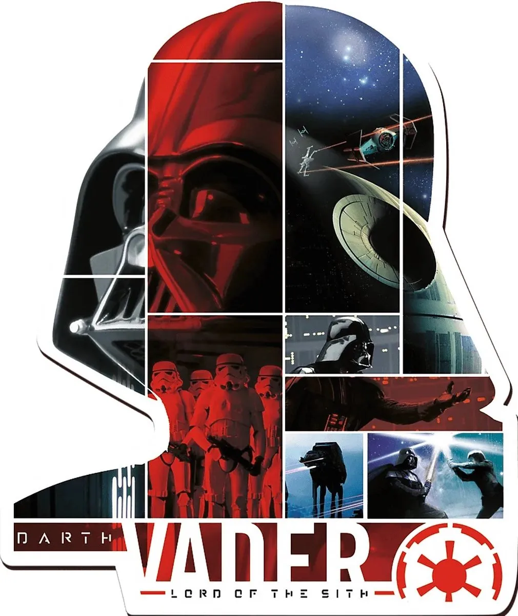 Trefl Star Wars Darth Vader Houten Puzzle 1000 Stuks - Multicolor