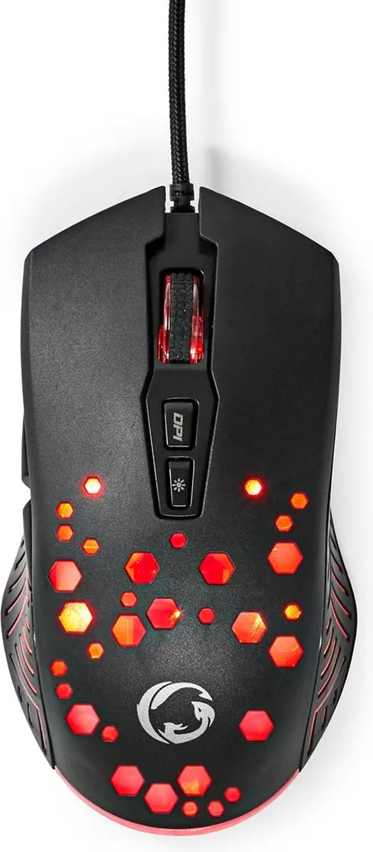 Nedis GMWD410BK Gaming Muis