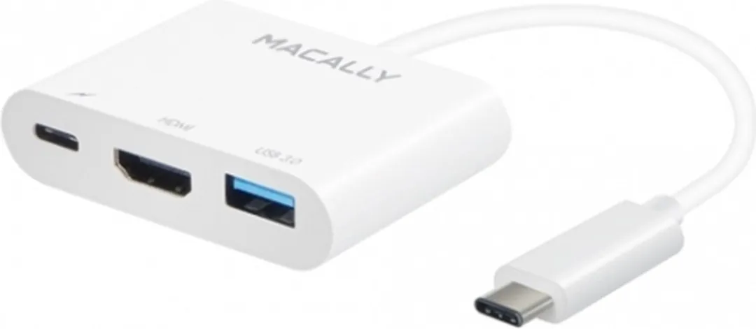 Macally UCHDMI4K USB-C Adapter 3-in-1