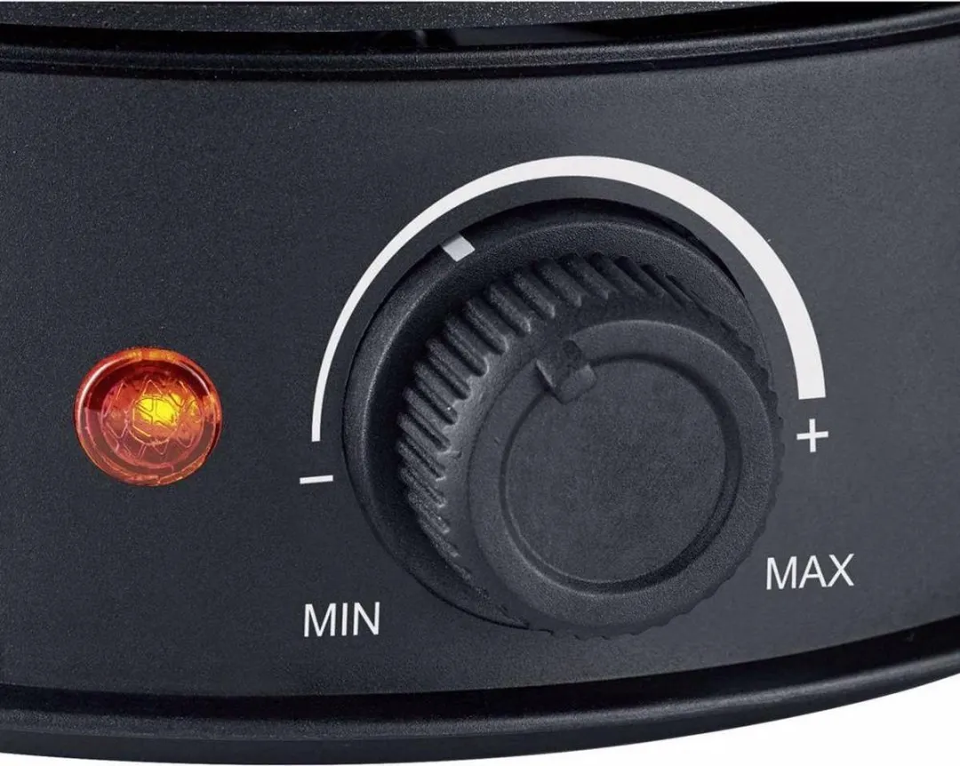 Severin FO 2470 Fonduepan - 8 Personen - 1500W - RVS/Zwart