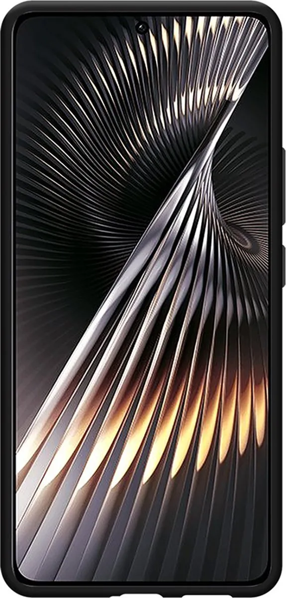 Just in Case Cazy 8490605 Hoesje Xiaomi Poco F6 - Siliconen - Zwart