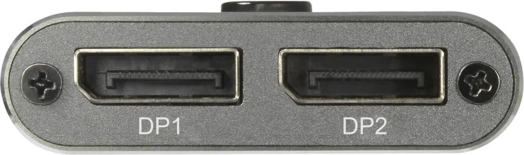 SpeaKa Professional SP-BDS-250 DisplayPort-switch 8K@60Hz - Grijs