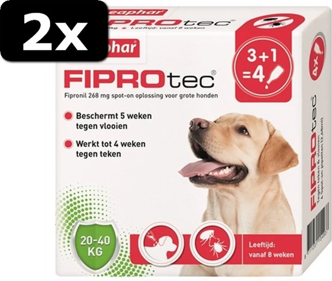Beaphar Fiprotec Spot On 20-40kg Hond
