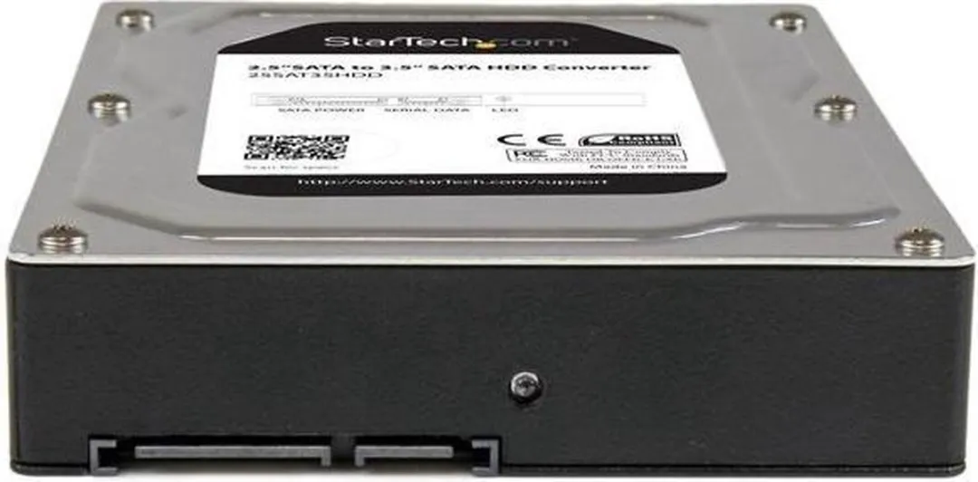 Startech 25SAT35HDD 2,5" naar 3,5" HDD-adapter - Zwart