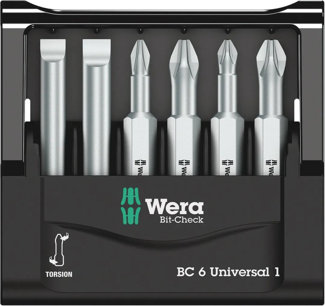 Wera 5056474001 Bit-Check Universal Bitset - 6-delig - afbeelding 6 van 6