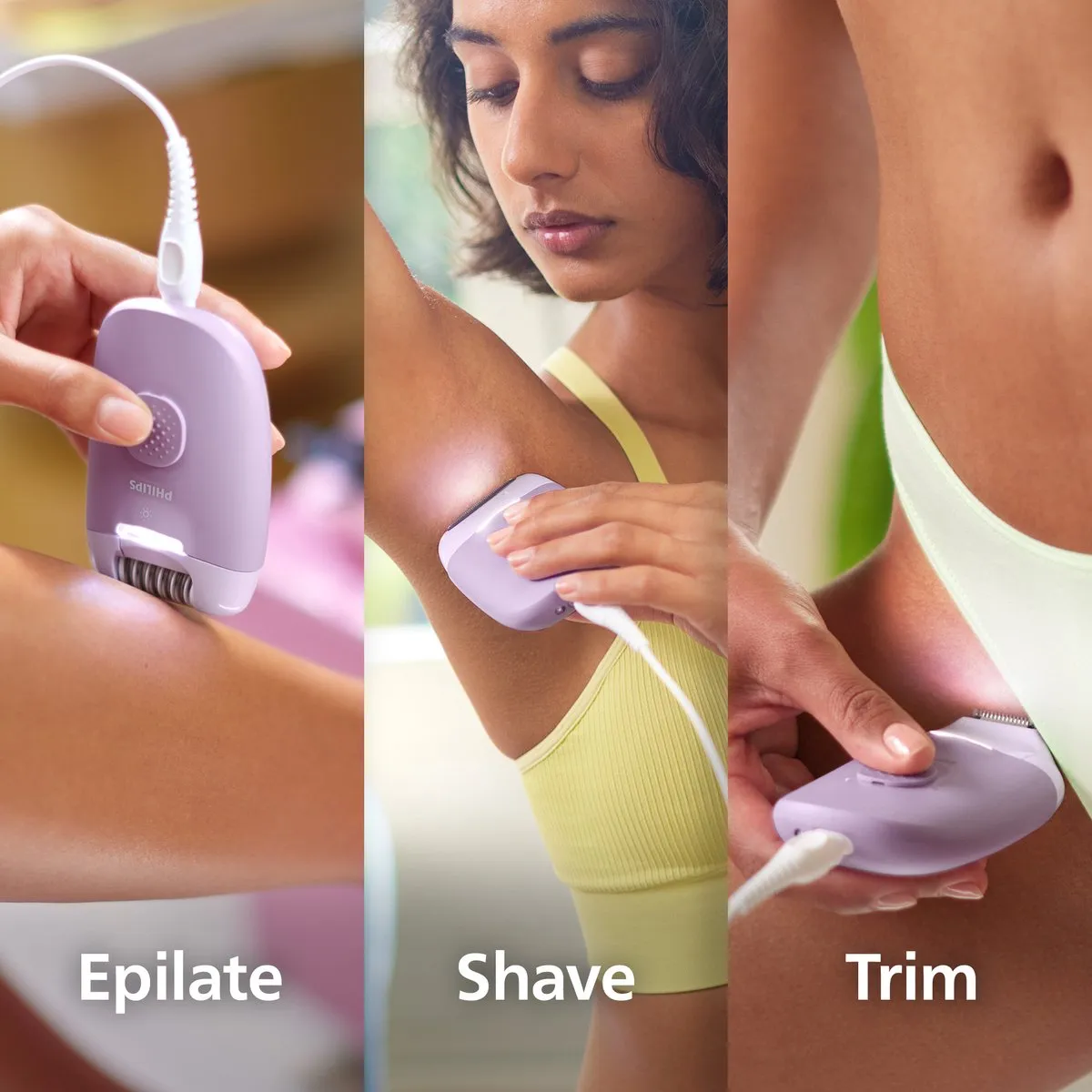 Philips Epilator Series 4000 BRE257/00 - Paars