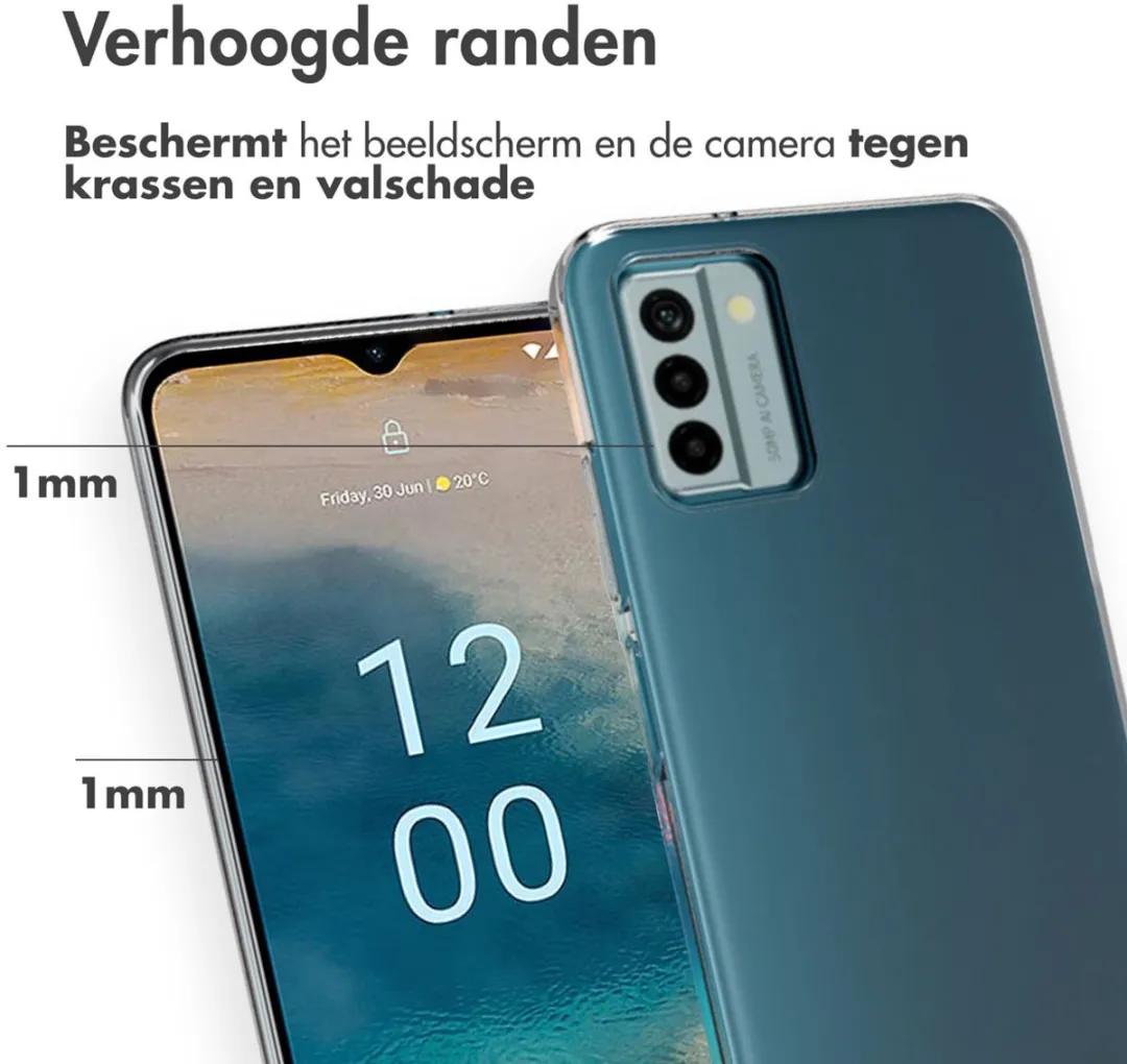 Accezz Hoesje Nokia G22 Transparant
