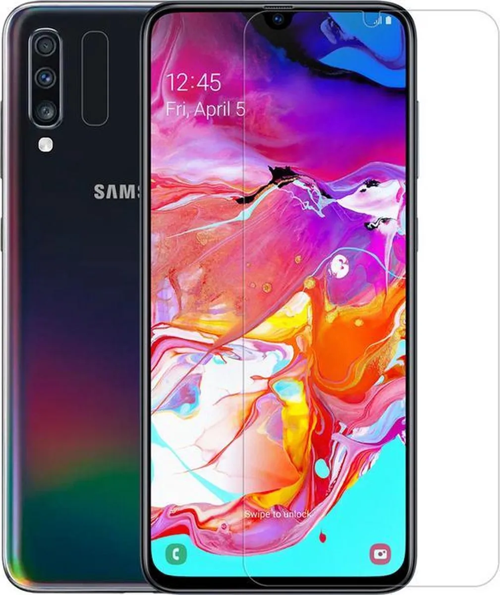 Nillkin Tempered Glass 9H voor Samsung Galaxy A70 - afbeelding 6 van 6