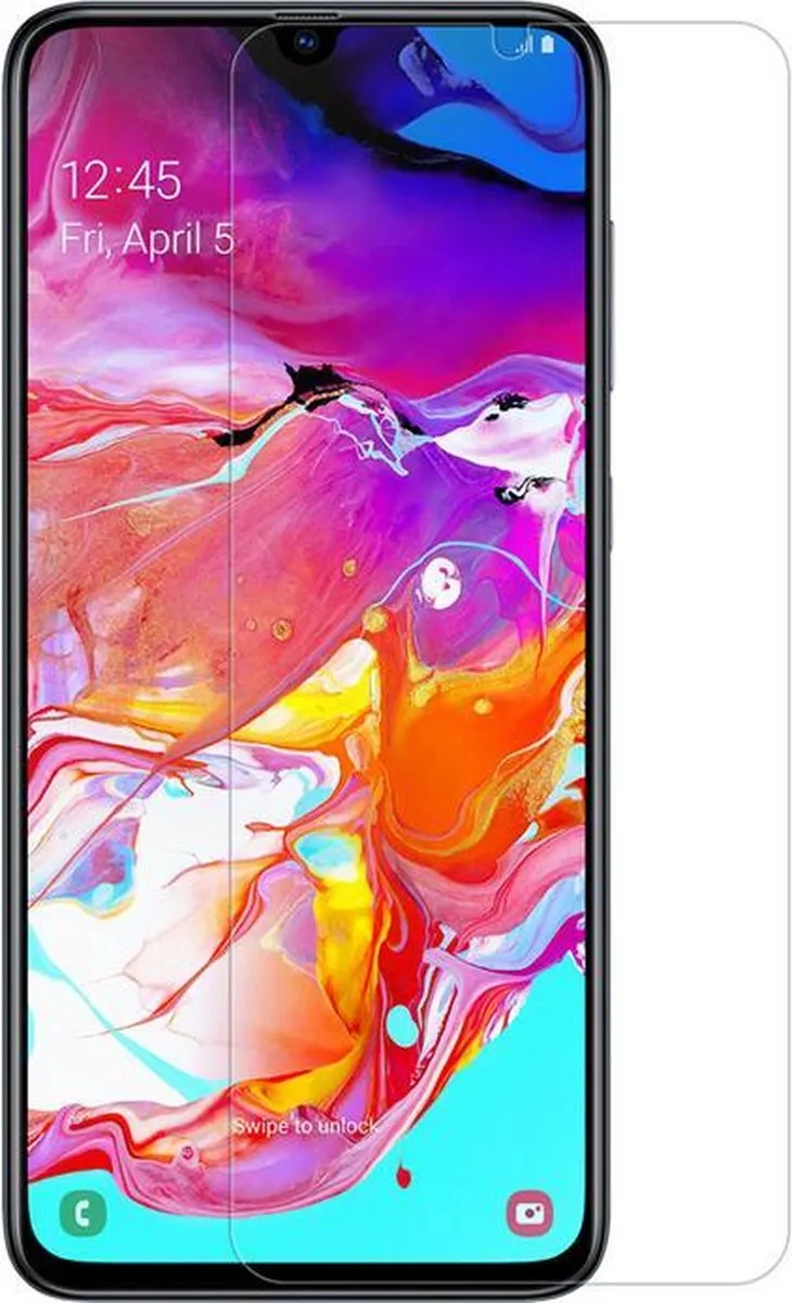 Nillkin Tempered Glass 9H voor Samsung Galaxy A70 - afbeelding 2 van 6