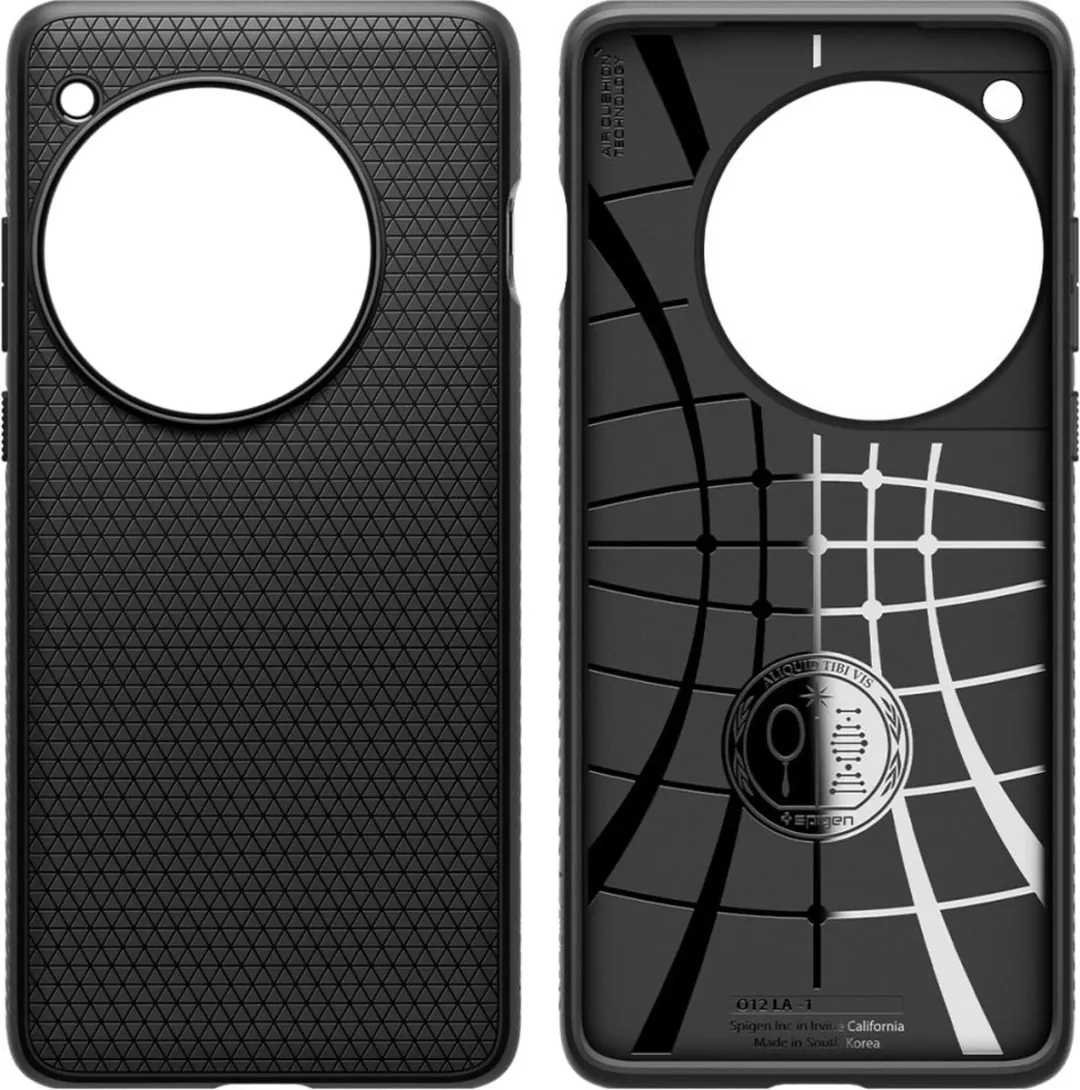 Spigen Liquid Air Hoesje ACS07375 OnePlus 12 - Matte Zwart