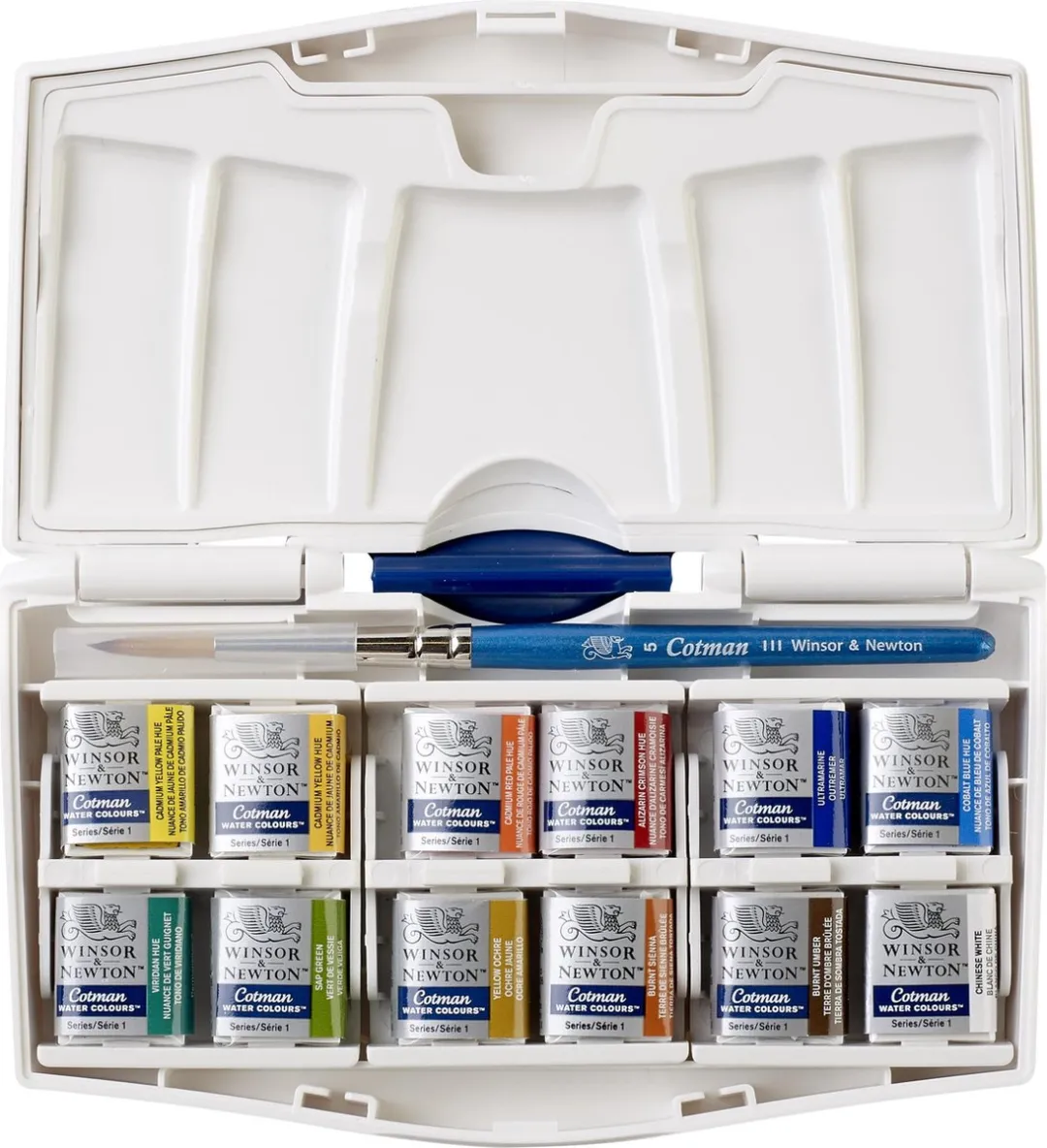 Winsor & Newton Cotman Aquarel Pocket Plus Set 12 Kleuren