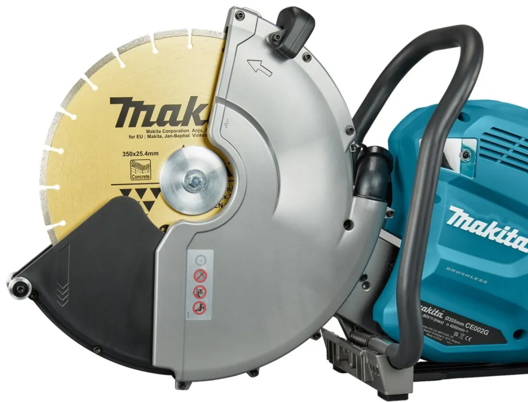 Makita XGT CE002GL402X Doorslijper 355mm - 2x40V - 4x8.0Ah