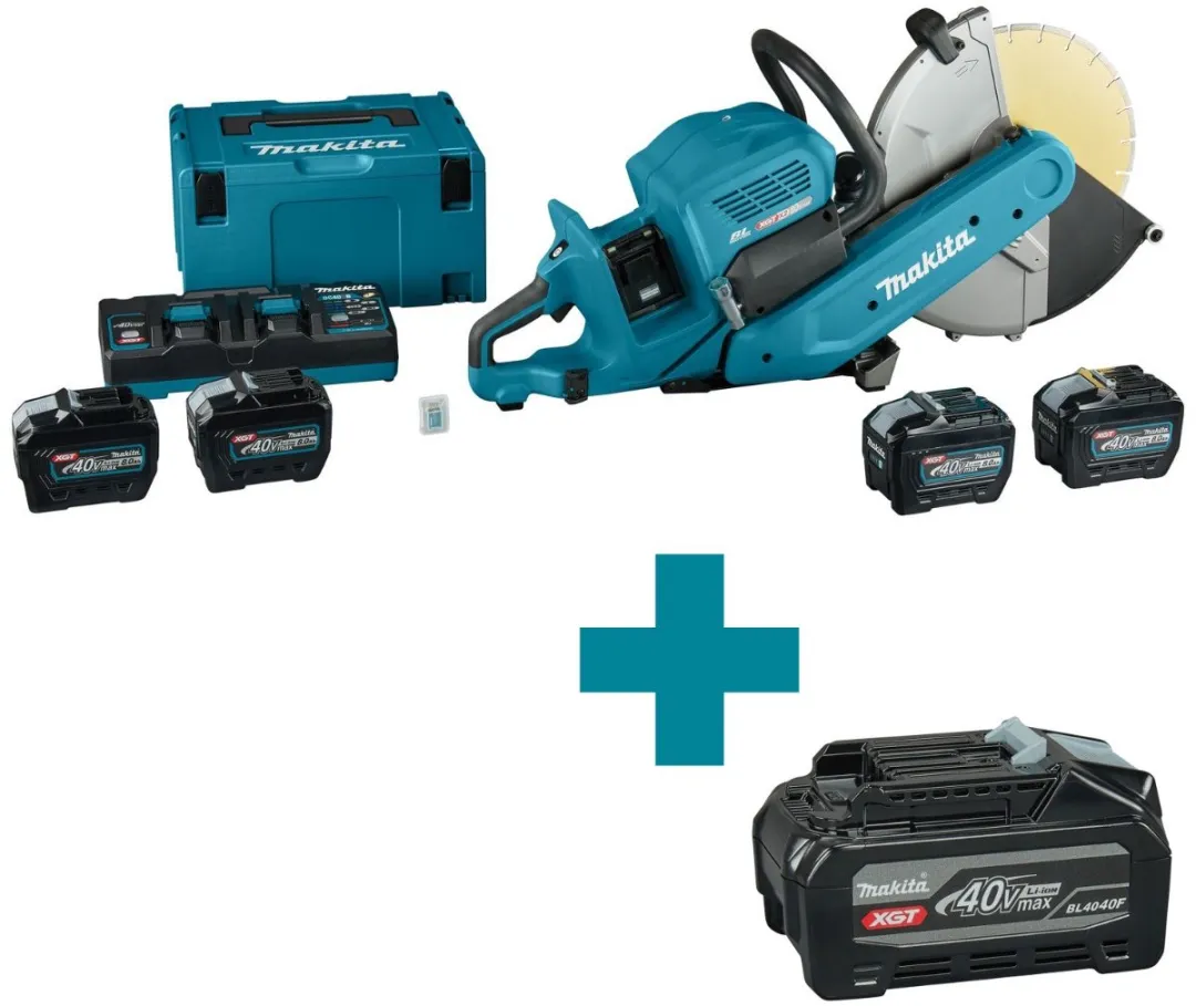 Makita XGT CE002GL402X Doorslijper 355mm