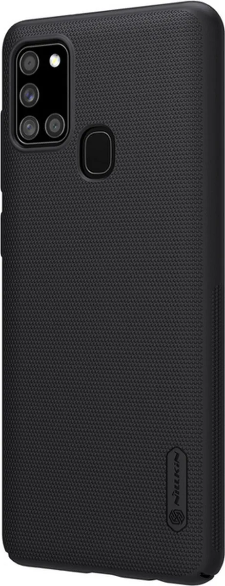 Nillkin Frosted Shield Back Case Zwart - Samsung Galaxy A21s - afbeelding 2 van 5