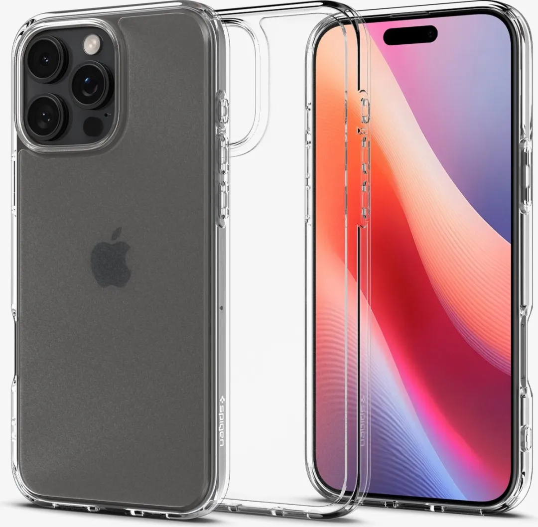 Spigen Ultra Hybride iPhone 16 Pro Max Hoesje - Transparent