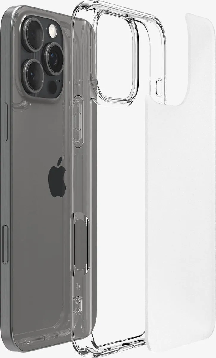 Spigen Ultra Hybride iPhone 16 Pro Max Hoesje - Transparent