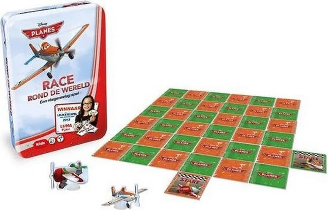 Identity Games Disney Planes Race Rond De Wereld - 2 Spelers