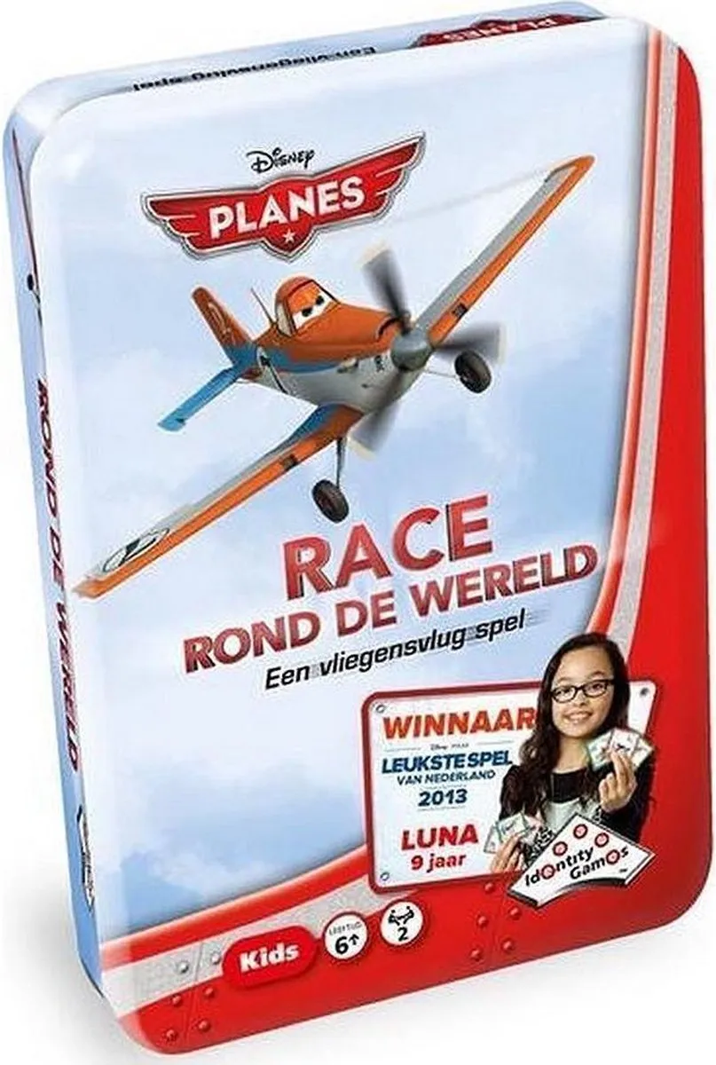 Identity Games Disney Planes Race Rond De Wereld - 2 Spelers