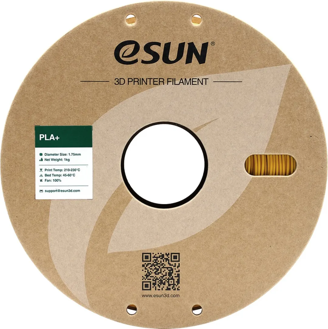 ESUN PLA+ Geel 3D Printerfilament 1kg