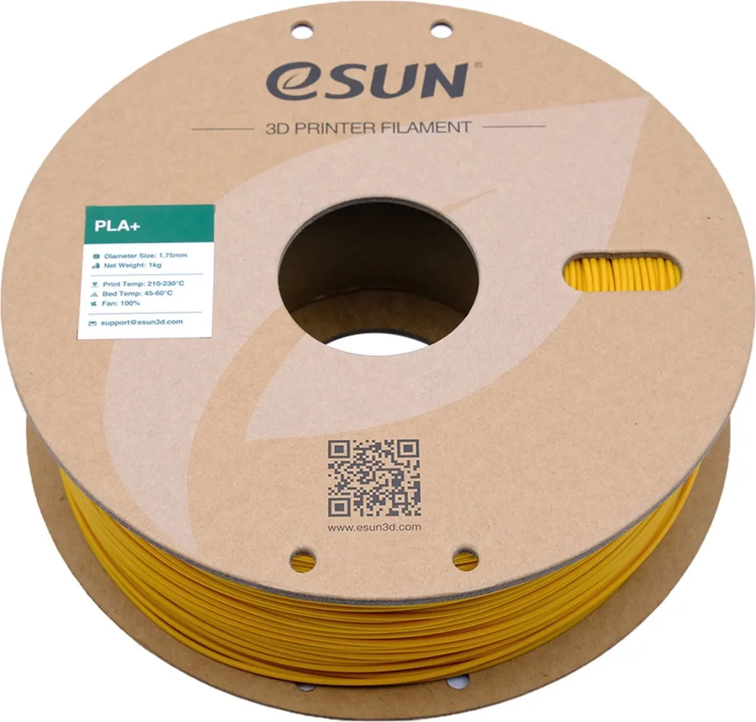 ESUN PLA+ Geel 3D Printerfilament 1kg